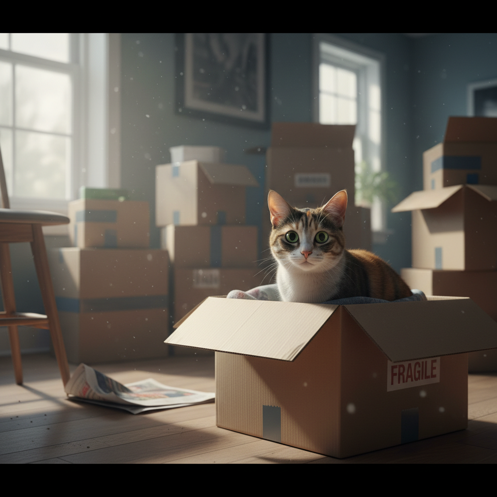 Przeprowadzka ze zwierzakiem w Warszawie – jak zminimalizować stres u pupila?